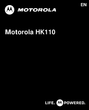 Motorola HK110 HK110 - Getting Started Guide
