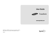 Samsung SPH-M920 User Manual (user Manual) (ver.f6) (English)