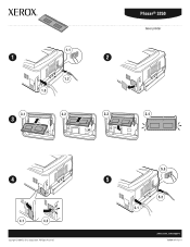Xerox 3250DN Memory Installation Instructions