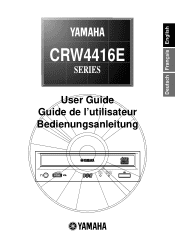 Yamaha CRW4416E User Guide