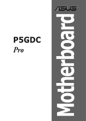 Asus P5GDC Pro User Manual