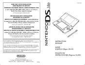 Nintendo USGSPB Instruction Booklet