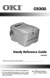 Oki C5300n Handy Reference Guide
