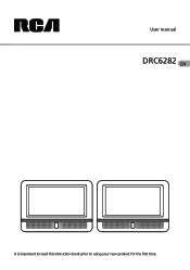 RCA DRC6282 DRC6282 Product Manual