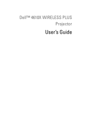 Dell 4610X Wireless User's Guide