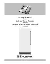 Electrolux EI32AF65JS Complete Owner's Guide (English)