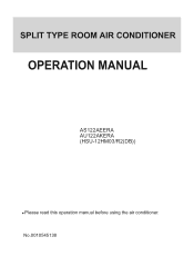 Haier HSU-12HM03 User Manual