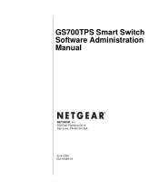 Netgear GS748TPS GS7xxTPS User Manual