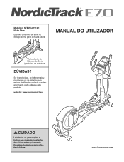 NordicTrack E7.0 Elliptical Portuguese Manual