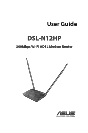 Asus DSL-N12HP users manual in English