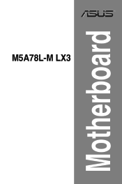 Asus M5A78L-M LX3 M5A78L-M LX3 User's Manual