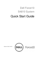 Dell Force10 S4810P Quick Start Guide