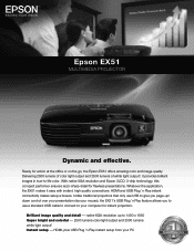 Epson EX51 Product Brochure
