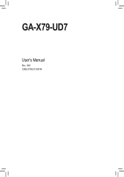 Gigabyte GA-X79-UD7 User Manual