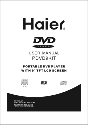 Haier PDVD9KIT User Manual