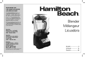 Hamilton Beach 53603 Use and Care Manual