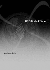 HP Officejet k80 HP OfficeJet K Series - (English) User Guide