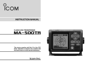 Icom MA-500TR Instruction Manual