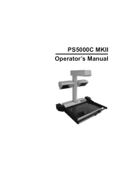 Konica Minolta PS5000C MKII PS5000C MKII User Manual