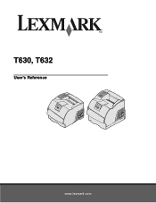 Lexmark T630 User's Reference