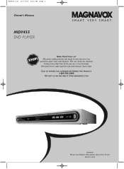 Magnavox MDV455 User manual,  English (US)