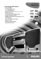 Philips FW320C Leaflet (English)