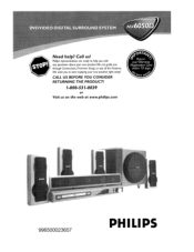 Philips MX6050D User manual