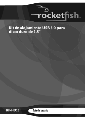 Rocketfish RF-HD25 User Manual (Spanish)