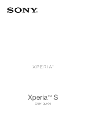 Sony Ericsson Xperia S User Guide