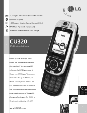 LG CU320 Data Sheet