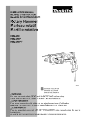 Makita HR2470F Owners Manual