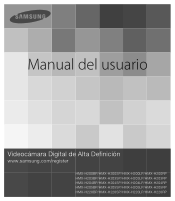 Samsung HMX-H204BN User Manual (user Manual) (ver.1.0) (Spanish)