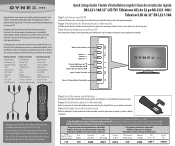 Dynex DX-L321-10A Quick Setup Guide (English)