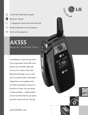 LG AX355 Data Sheet (English)