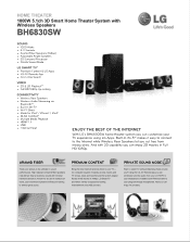 LG BH6830SW Specification - English