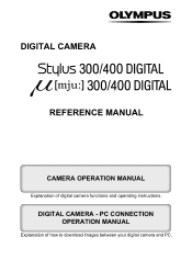 Olympus 300 Digital Stylus 300 Digital Reference Manual (English)