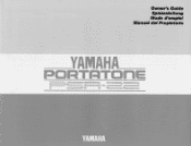 Yamaha PSR-22 Owner's Manual (image)