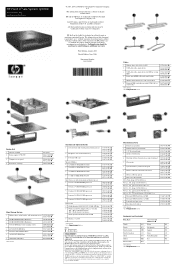 HP Rp5000 HP Point of Sale System rp5000 Illustrated Parts Map, 4th Edition