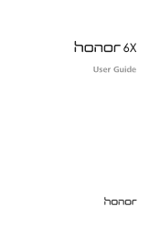 Huawei Honor 6X HONOR 6X User GuideBLN-L21&L22 01 English