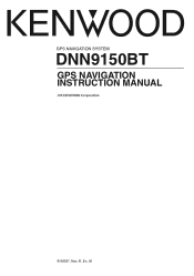 Kenwood DNN9150BT User Manual 2