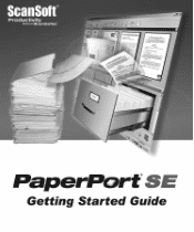 Konica Minolta pagepro 1390MF ScanSoft PaperPort SE Getting Started Guide