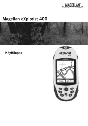 Magellan eXplorist 400 Manual - Finnish