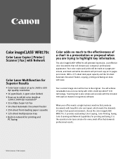 Canon Color imageCLASS MF8170c MF8170c_spec.pdf