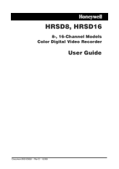 Honeywell HRSD16C500 User Guide