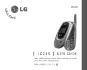 LG LG245 Owner's Manual