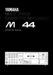 Yamaha MT44 Owner's Manual (image)