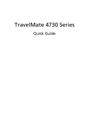 Acer 4730 6898 TravelMate 4730/4730G Quick Guide