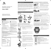 Audiovox AW851 Operation Manual