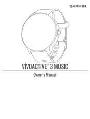Garmin vivoactive 3 Music Owners Manual