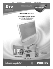 Philips 20FT3010 User manual